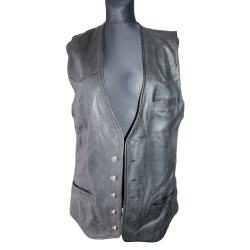 KAMIZELKA MOTOR SKÓRA IKONOA rozm. M